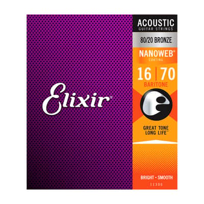 11306 Nanoweb 16/70 Baritone Elixir image 7
