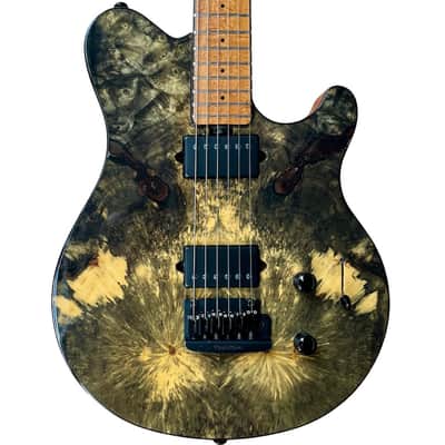 Ernie Ball Music Man BFR Axis Super Sport 2018 Buckeye Burl image 1