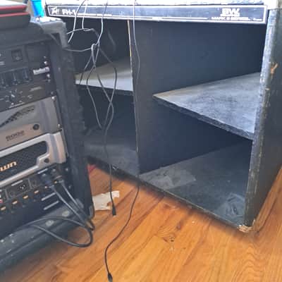 Peavey PA speaker stacks FH1-MB2-MF1 circa late 80's Black image 3