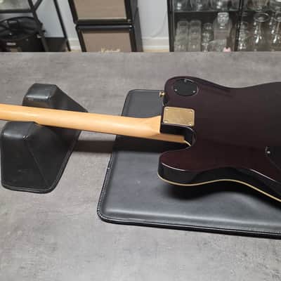 ESP Telecaster Custom Shop TE HH Fender Headstock Troublemaker LP 4-Knob MIJ Japan Tele Mahogany Body Maple Cap Pro Artist Vintage Guitar Deluxe Abalone Dot Inlays image 19