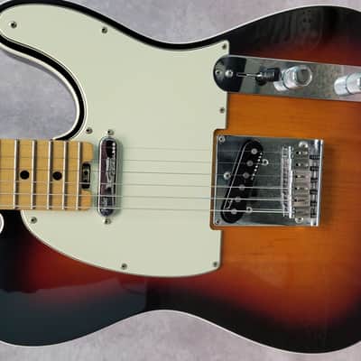 Fender 2016 American Elite Telecaster w/Noiseless Pickups - Aged Cherry Sunburst - Hardshell Case Included image 5