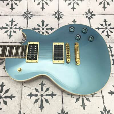 Gibson Les Paul Standard '60s Plain Top • Pelham Blue • 2003 • 9.88 lb