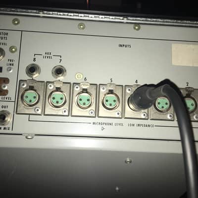 Shure SR101 8 Channel Mixer with EQ Spring Reverb Vintage | Reverb