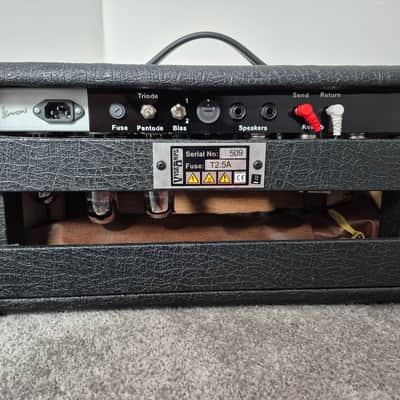 Wyse Amps Royale 40W Head Wyse Amps Royale 40W Head 2025 - Black image 2