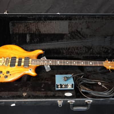 1978 Alembic Series 1 in natural finish with original hardshell case! image 8
