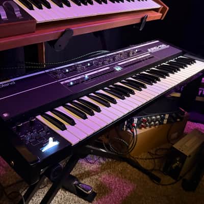 CUSTOM Roland Juno-106 61-Key Programmable Polyphonic Synthesizer 1984 - 1985 - Black image 3