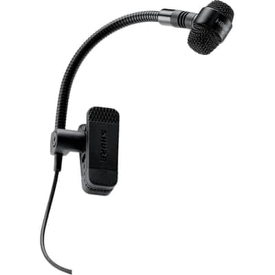 Shure PGA98H-TQG Cardioid Condenser Gooseneck Instrument Mic w/ TA4F Connector