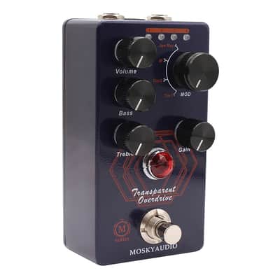 Overdrive Guitar Effect Pedal 4 Mode Switch image 2