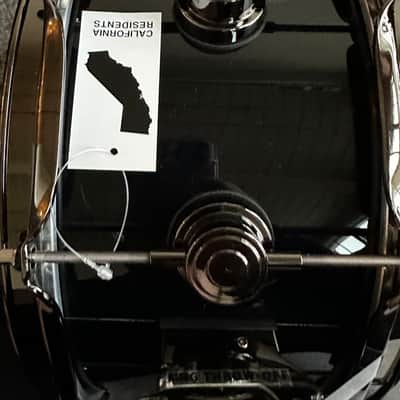 DW DW Collector's SSC Maple Finish Ply Snare Gloss Black - Gloss Black image 3