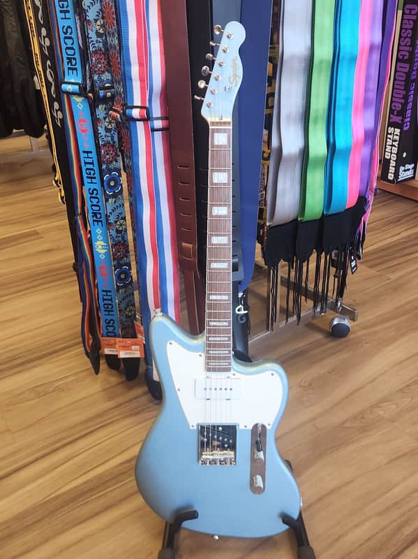 Squier LE Paranormal Offset Telecaster SJ LRL IMB Electric Guitar - Ice Blue Metallic image 1