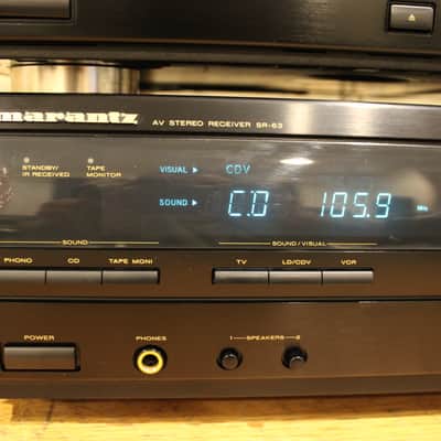 Marantz SR-63U  / CD-67U w/remote fully functional- refurbished image 11