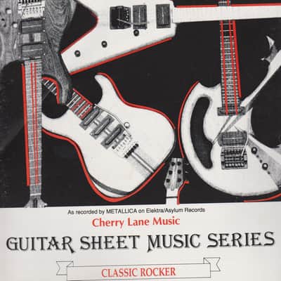 "Master of Puppets" Authorized Edtion Guitar Tab Metallica 1986 Published by Cherry lane image 1