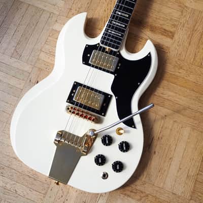 RARE! Gherson SG-style guitar - 1970s made in Italy image 3