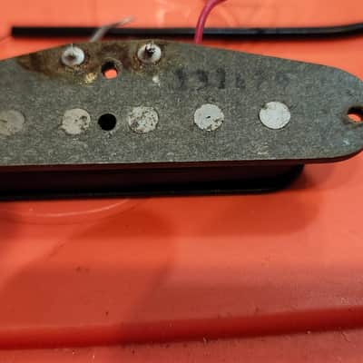 FENDER STRATOCASTER PICKUP 1979 grey bottom, rewound, meter reads 5.37 image 8