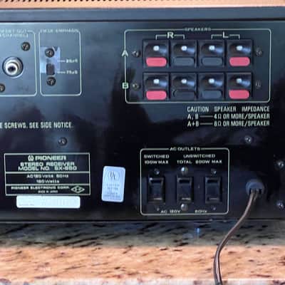 Pioneer SX-850 65-Watt Stereo Solid-State Receiver Serviced, Tested, Sweet image 14