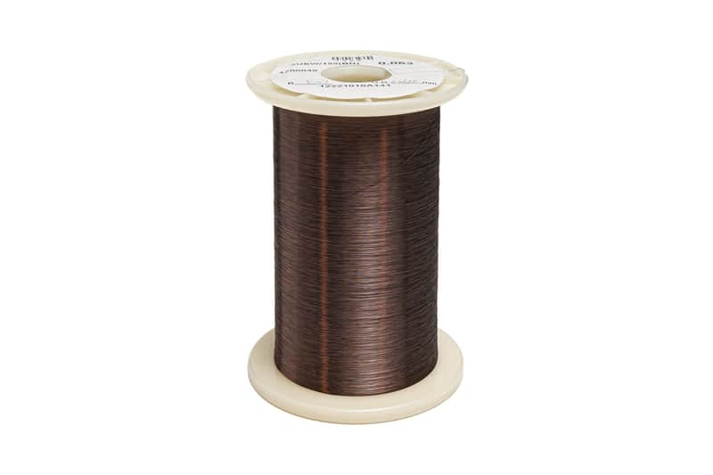 Solo 42 AWG Plain Enamel Copper Magnet Wire - 1 lbs Roll image 1