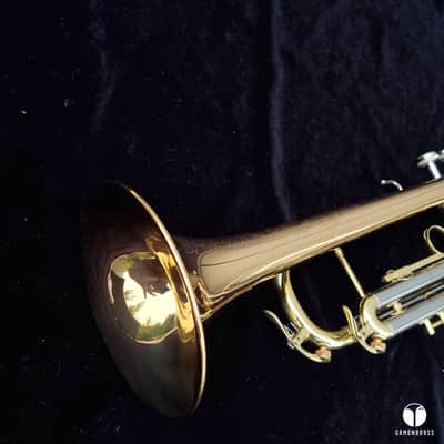 First Yamaha YTR-1 Lacquered Brass made in Japan,designed by Schilke gamonbrass image 21