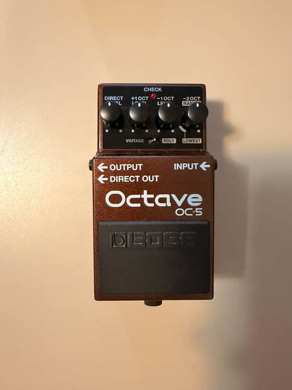 Boss OC-5 Octave 2020 - Present - Brown image 1