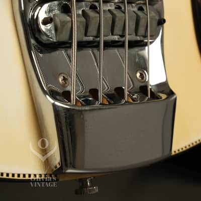 1979 Rickenbacker 4001 Bass White with RARE original CHECKERBOARD BINDING!!! image 6