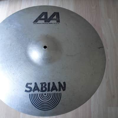 20" Sabian AA Medium Heavy Ride Cymbal brilliant finish image 1