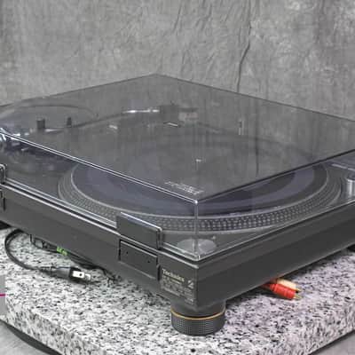 Technics SL-1200MK5 Black Direct Drive DJ Turntable in Good Condition image 3