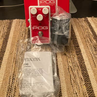 Electro-Harmonix Nano POG Polyphonic Octave Generator 2015 - Present - Red / White image 1