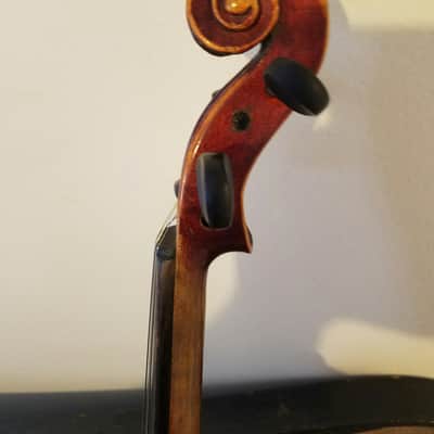 Francois Salzard Antique Violin/Old Time Fiddle W/GSB Wood Case image 4