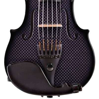 Glasser Carbon Composite Acoustic Electric 6-String Violin (4/4 Size) 2020s AE Purple image 1