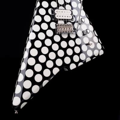 Pre-Owned 2017 Fender Custom Shop Masterbuilt Todd Krause Katana Black & White Dot with OHSC image 5