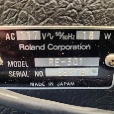 Roland RE-301 Chorus Echo 1979 - 1981 - Black