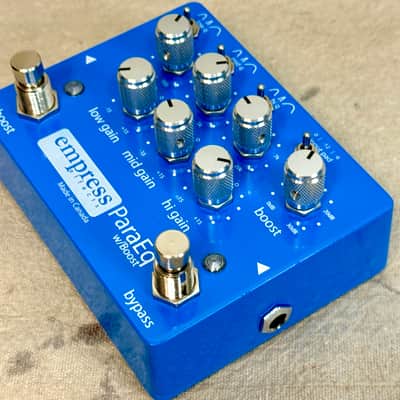Used Empress ParaEq with Boost Circa 2010's Blue with Box image 5