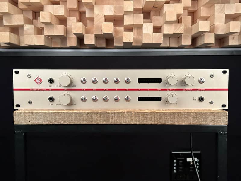 Neumann V 402 Dual Channel Microphone Preamp. MINT V402 image 1