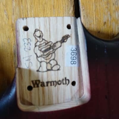 Warmoth Swamp Ash stratocaster body guitar left handed Jimi Hendrix design Pistols Crown RARE 2021 image 5