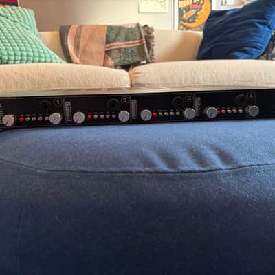 Warm Audio WA-412 4-Channel Mic Preamp 2016 - Present - Black image 1