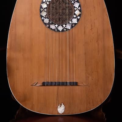 Original 17th Century Renaissance Bass Lute - Professional performance condition image 3
