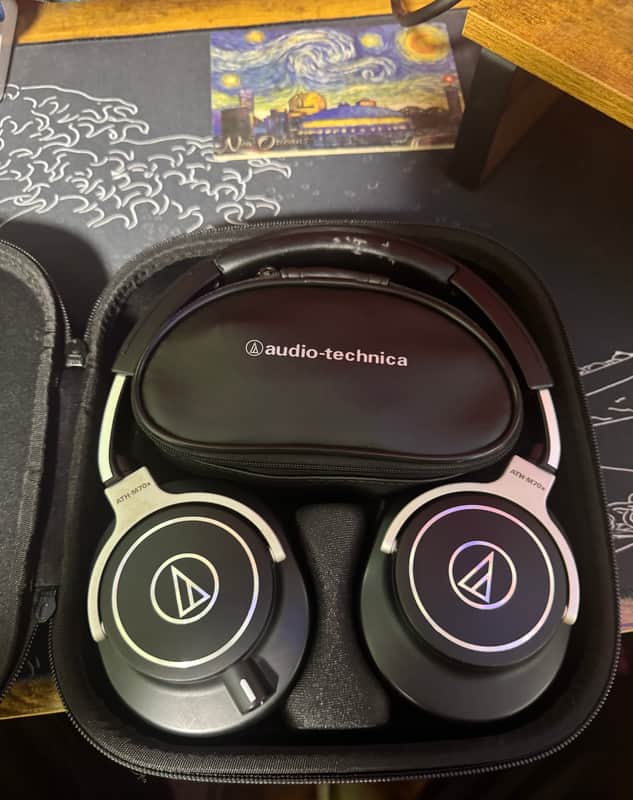 Audio-Technica ATH M70x 2010s - Black image 1