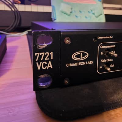 Chameleon Labs 7721 Stereo VCA Compressor 2019 - Present - Black image 3