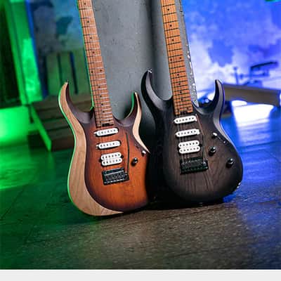 Cort X700OPVB X Series 700 Triality Electric Guitar. Open Pore Vintage Burst image 15