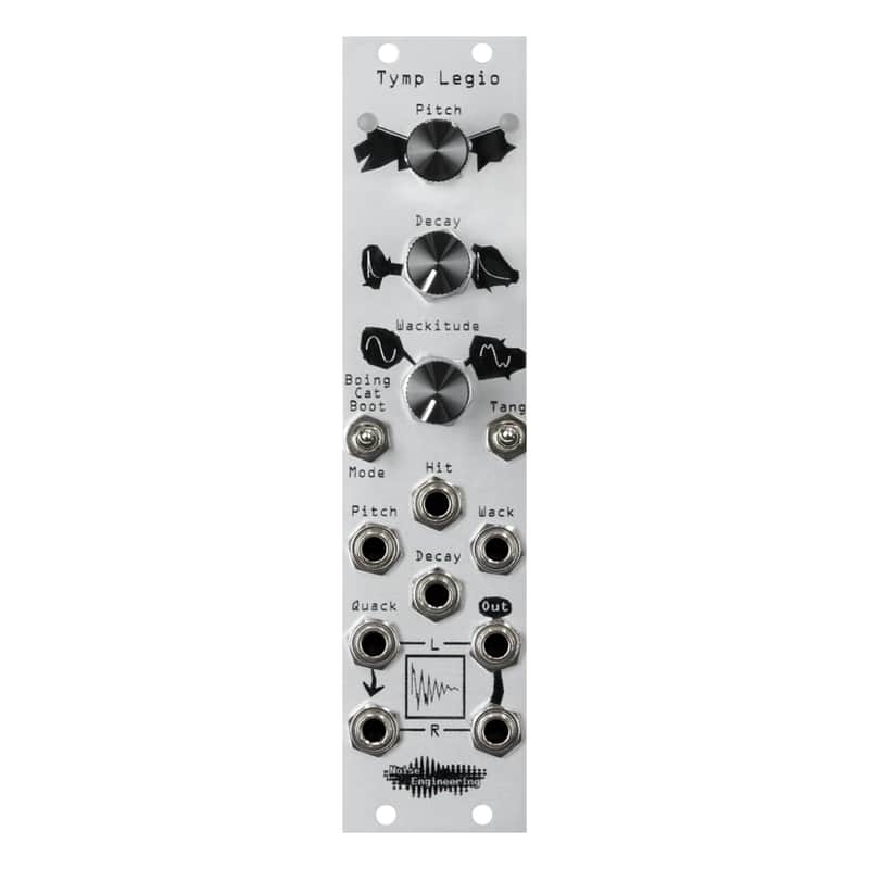 Noise Engineering Tymp Legio Eurorack Percussion Module (Silver) image 1
