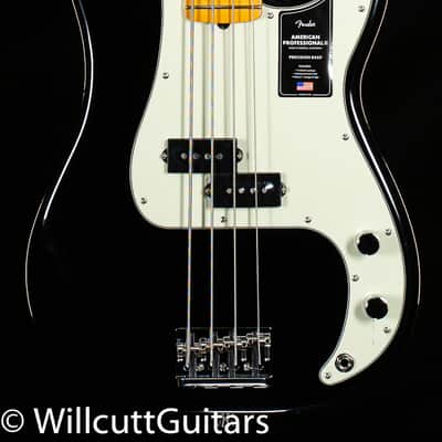 Fender American Professional II Precision Bass Maple Fingerboard Black (679) image 3