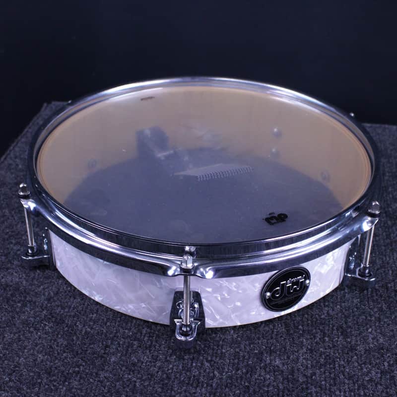 DW Performance Series Low Pro Snare 12X3 - White Marine Pearl image 1
