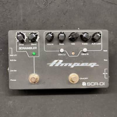 Ampeg SCR‑DI Bass DI Preamp with Scrambler Overdrive Pedal | Reverb