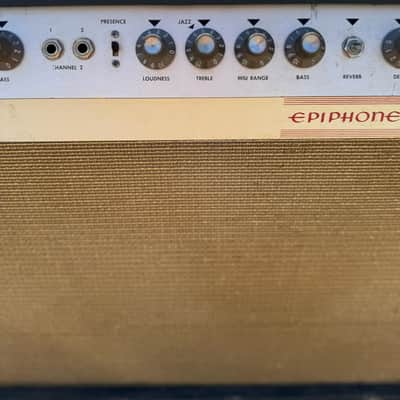 Epiphone Embassy EA 300 RVT Vintage 1960's Kalamazoo 6L6 Tube Twin 12" Combo Guitar Amp Gibson Reverb Tremolo image 6