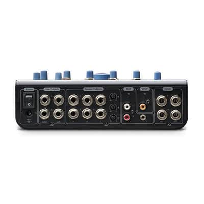 PreSonus Monitor Station Desktop Studio Control Center, Three Sets of I/O, Dual LED Meters, Mute and Mono Functions, Four Headphone Amps, Talkback Mic image 2