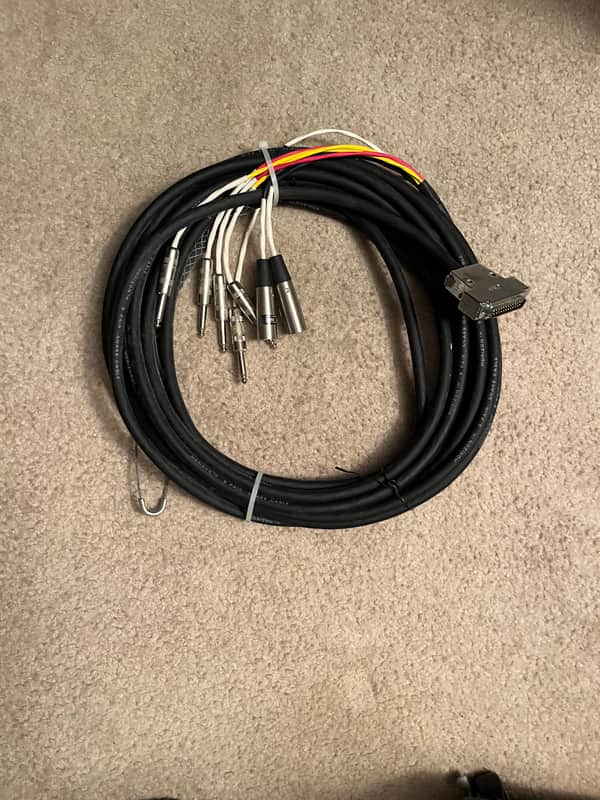 RapCo DB25 to Mixed Connectors - Black image 1