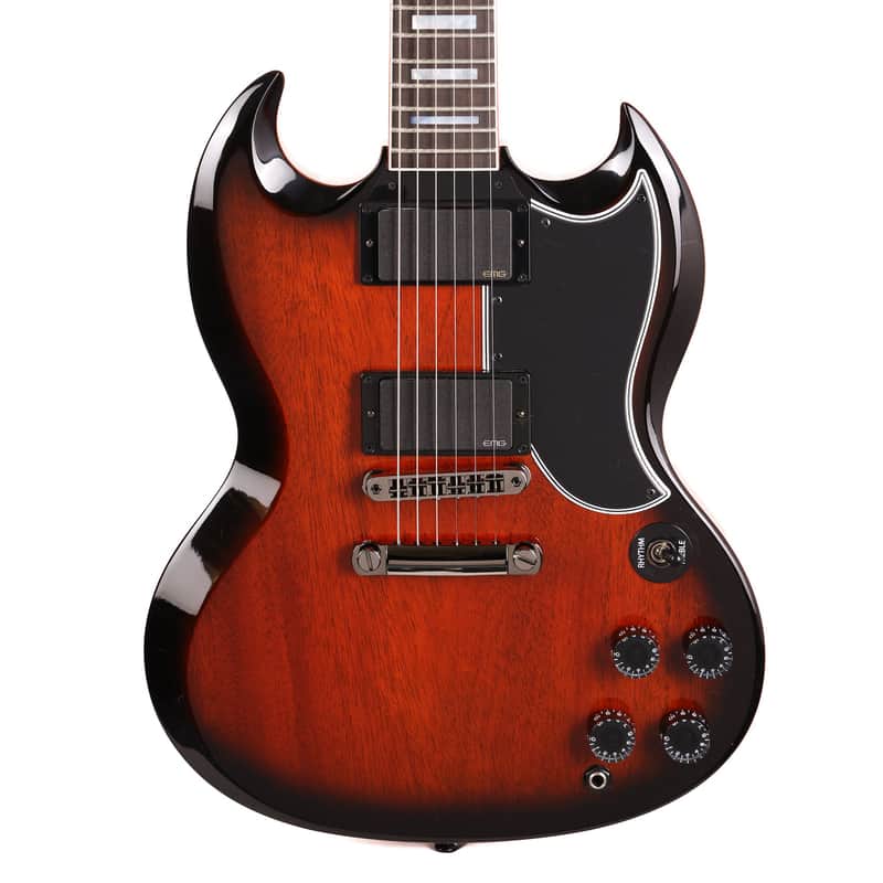 Gibson Custom Shop SG Custom Made 2 Measure Orange Widow EMGs image 1