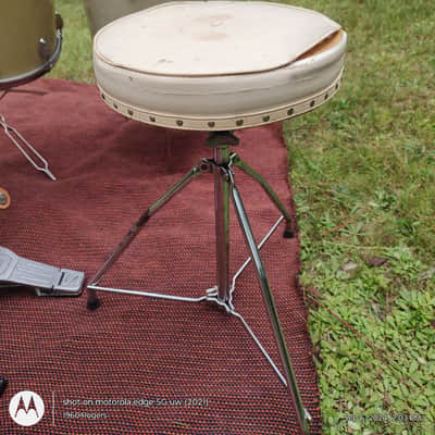 Slingerland Radio King Late 50s - mid 60s - White Marine Pearl image 6