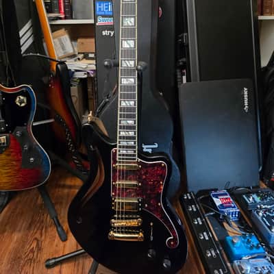 D'Angelico Deluxe Bedford SH 2021 - Present - Black image 1