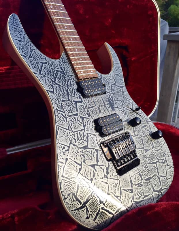 Ibanez Prestige RG2620 CBK - Team J Craft 2006 Cubed Black Pewter