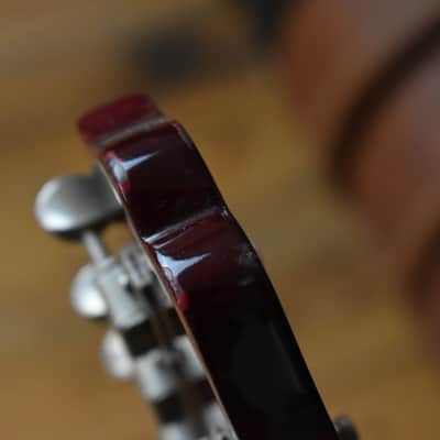 1987 Epiphone Japan Riviera Wine Red, Terada Factory Made, MIJ, RARE, Oasis, Noel Gallagher image 10